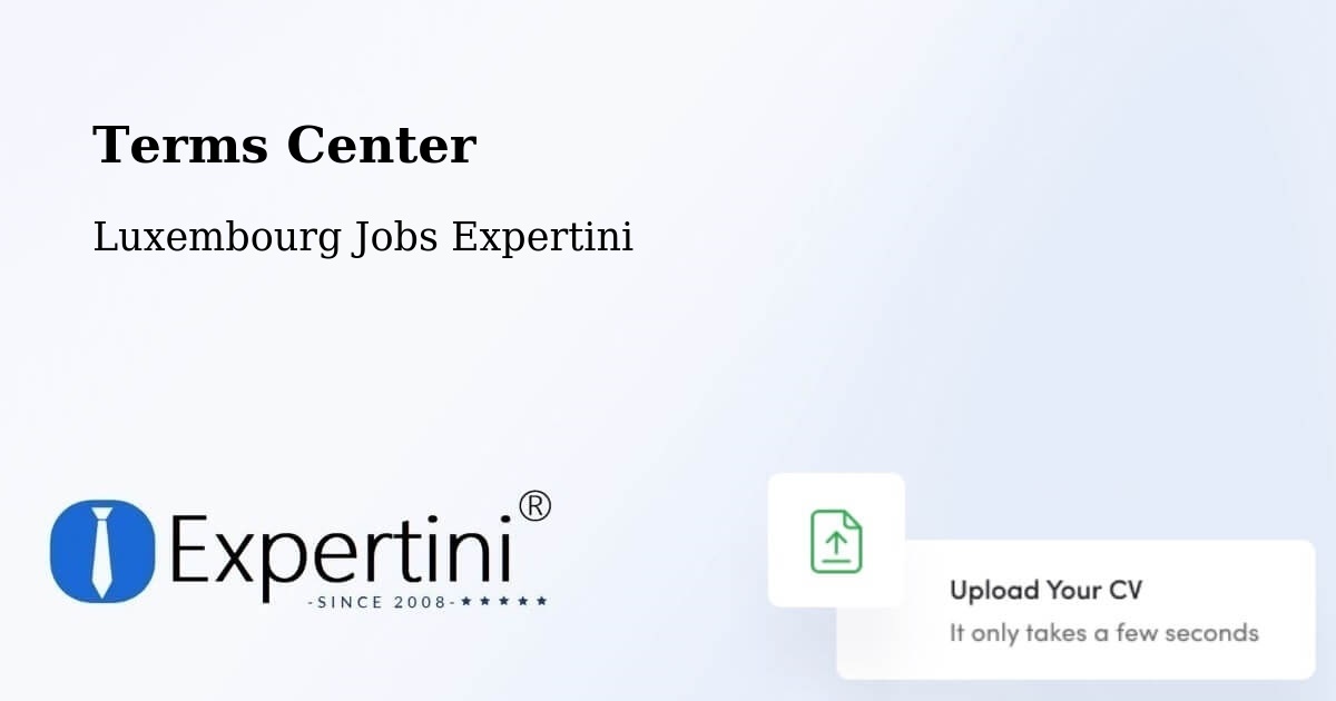Terms of Service – Béreldange - Luxembourg Jobs Expertini